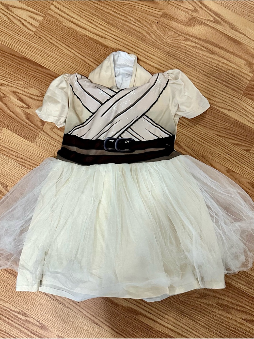 Rey Tulle Kids Costume Dress with Belt Detail